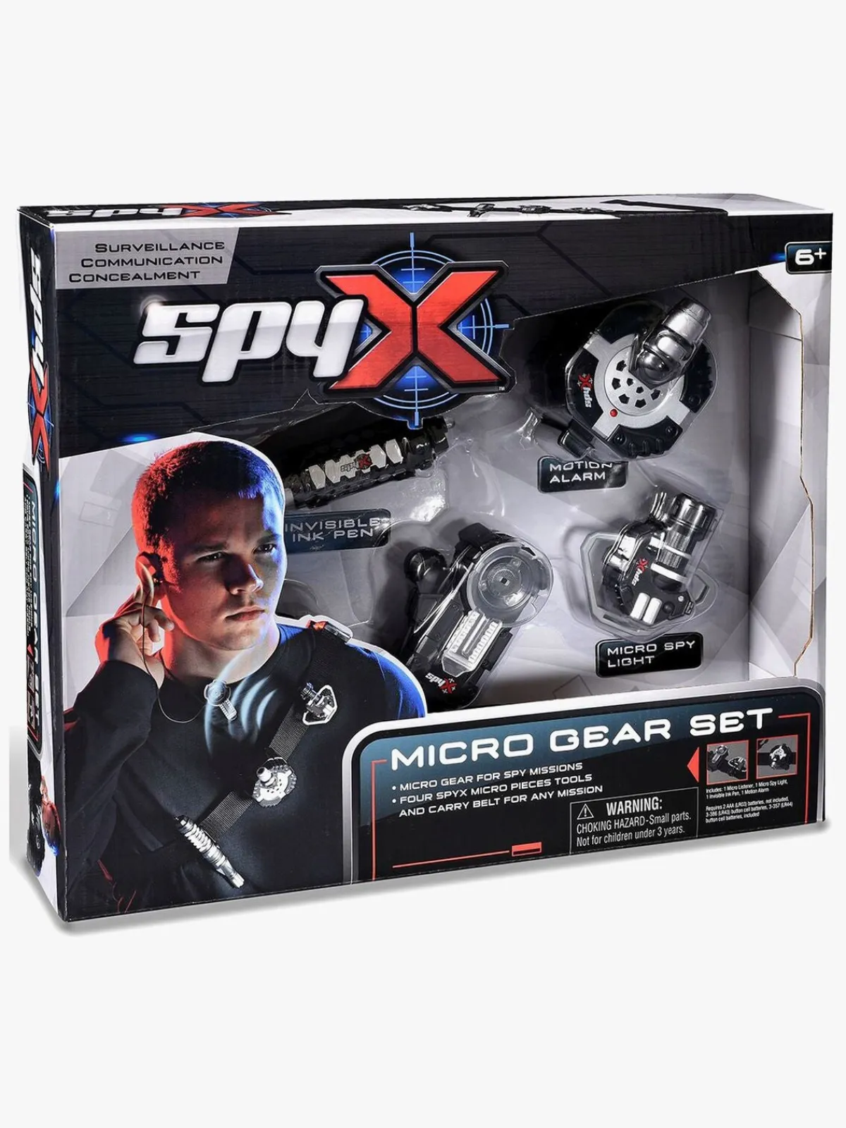 Eksperimenter & Videnskab|SpyX Micro Gear Spionsæt