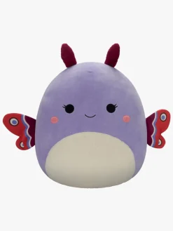 Dukker & Bamser|Squishmallows Bamse Sandrine Natsværmer 50 cm Lilla