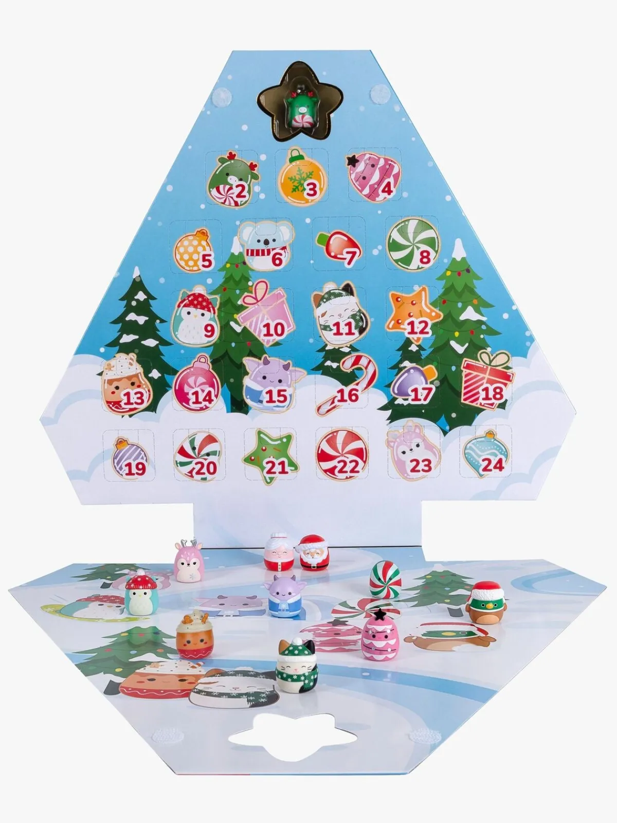 Squishmallows Julekalendere-Julekalender 2025 Squish-a-longs