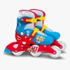 PawPatrol Stamp Paw Patrol Justerbar 2-i-1 Inliners Størrelse 27-30, Blå/Rød