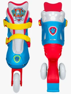 PawPatrol Stamp Paw Patrol Justerbar 2-i-1 Inliners Størrelse 27-30, Blå/Rød