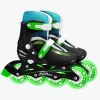 Stamp Skids Control Light-Up Inliners Størrelse 30-33, Grøn/Sort