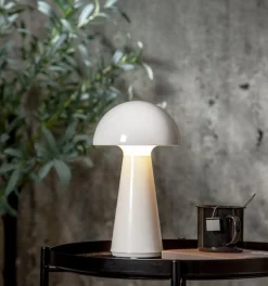 Børn StarTrading Star Trading Bordlampe Mushroom, Hvid