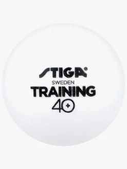 Stiga Bordtennisbold Training ABS 6, Hvid