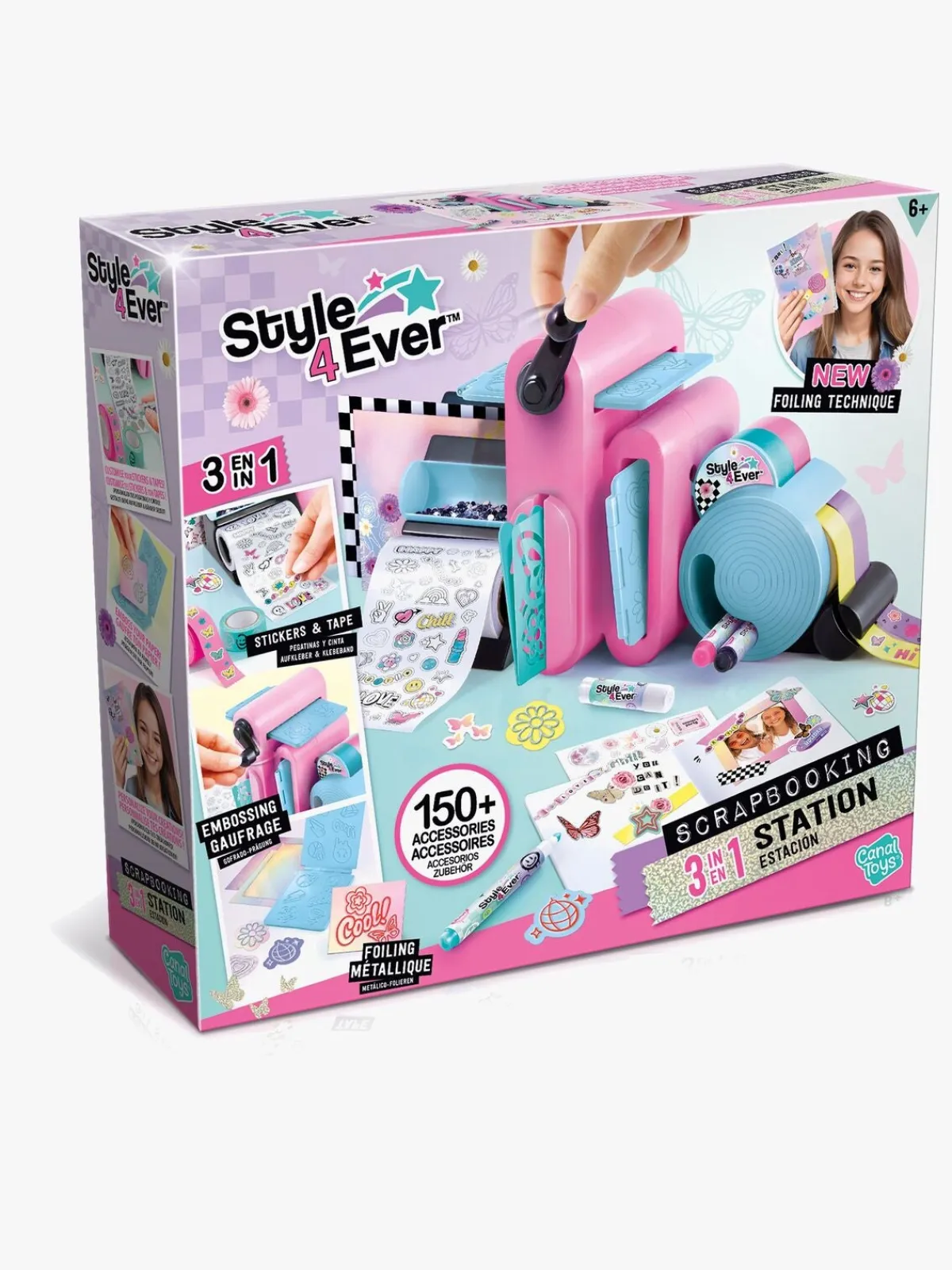 StudioCreator Kreativt Legetøj-Studio Creator Scrapbooking Studio 3-i-1