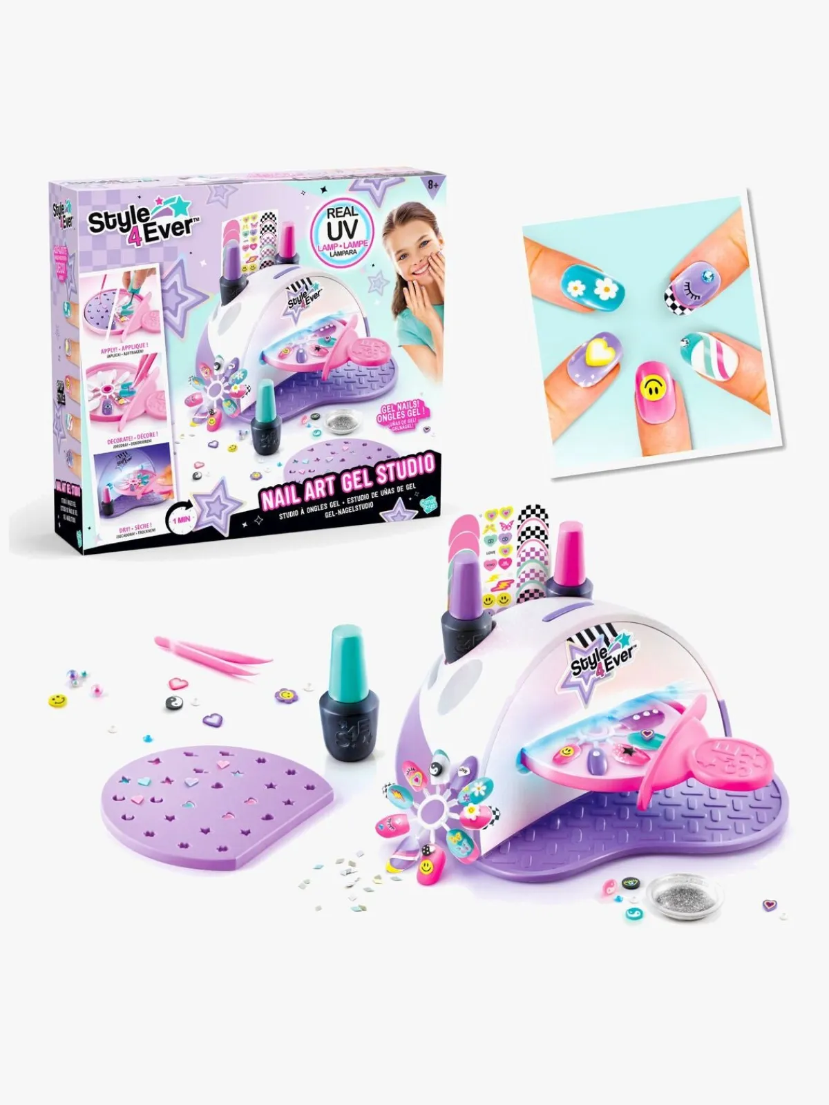 Kreativt Legetøj|Style4Ever Style 4 Ever Neglesalon UV Gel