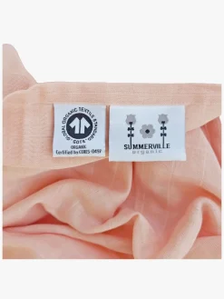 Børn Summerville Interiør-Tæppe/ Stofble i Musselin, Peachy