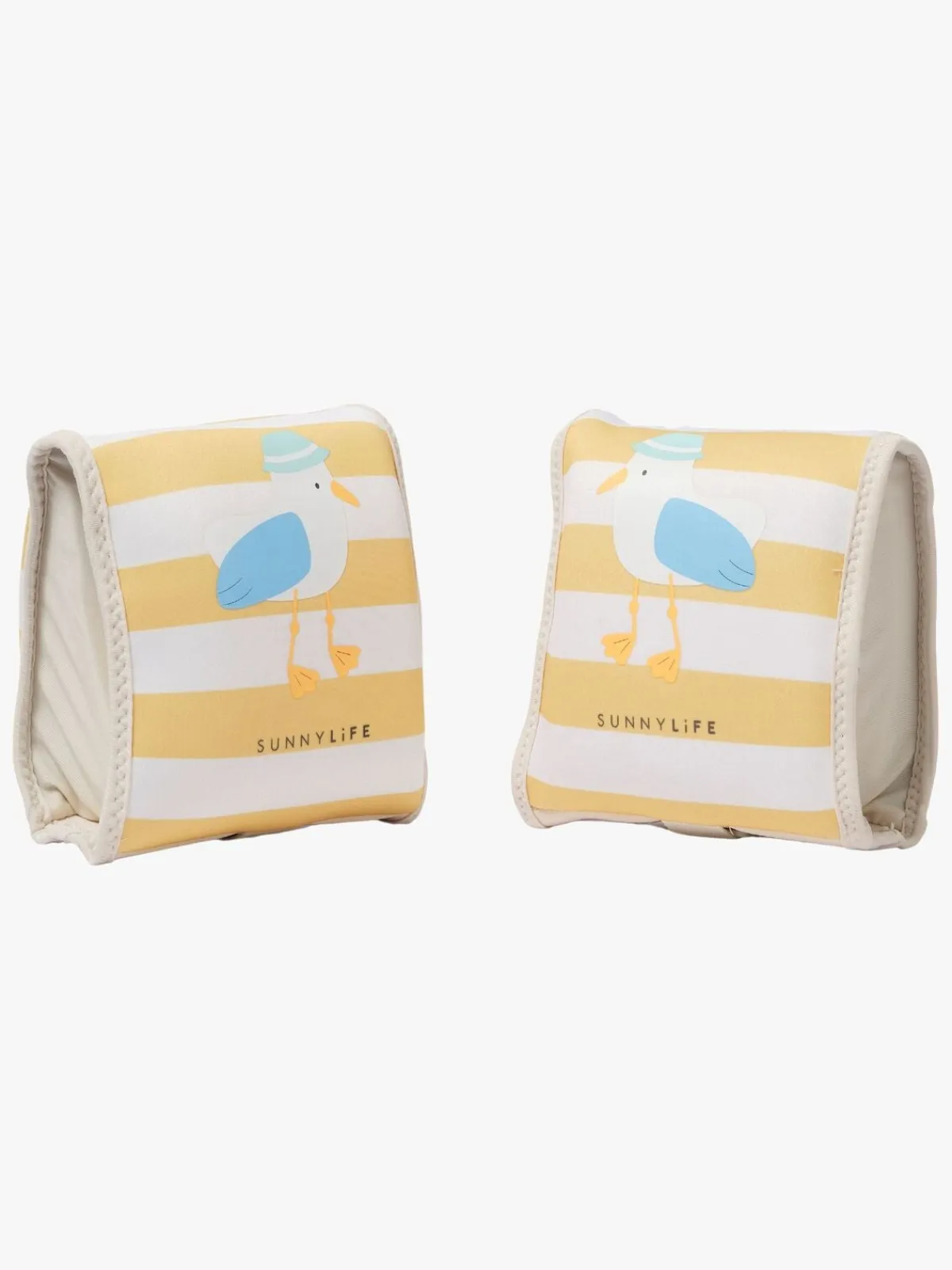 SUNNYLiFE Badevinger, Sid the Seagull Mustard Stripe