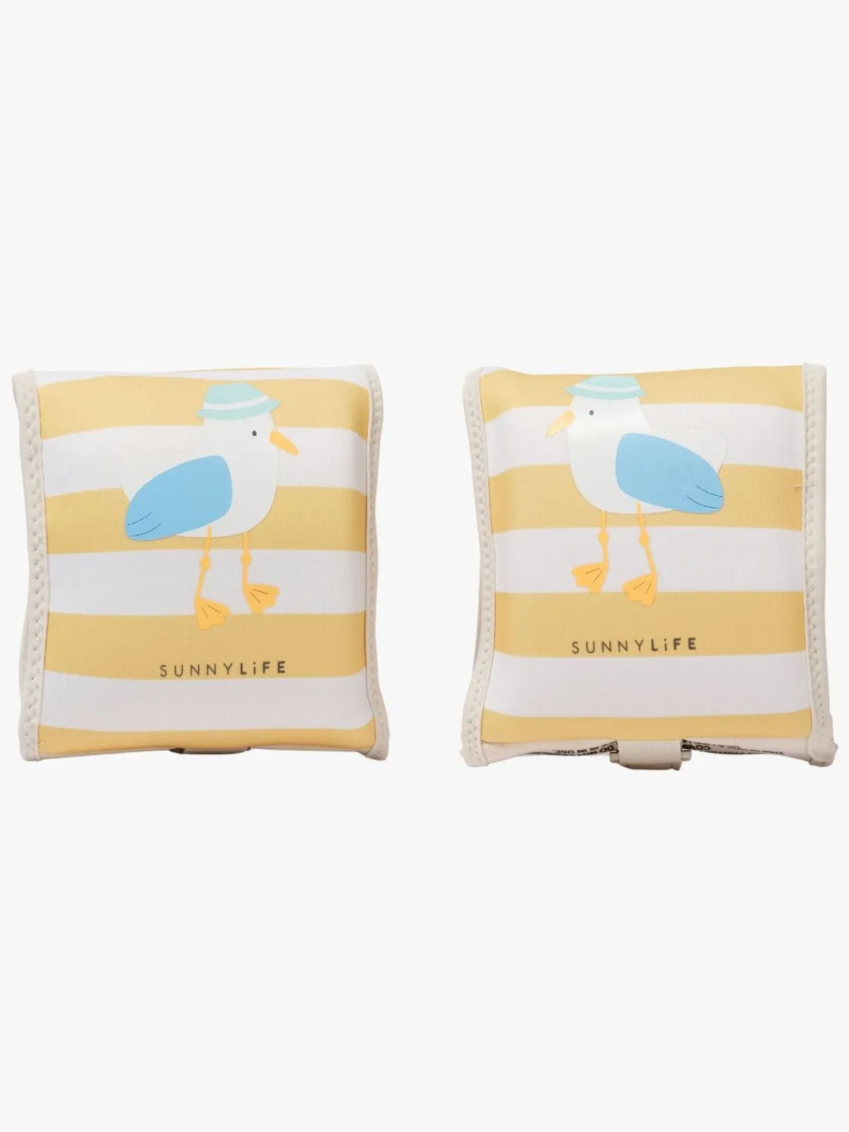SUNNYLiFE Badevinger, Sid the Seagull Mustard Stripe