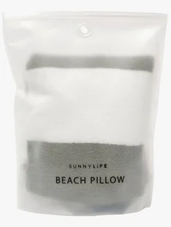 Børn SUNNYLiFE  Oppustelig Strandpude, The Vacay Olive Stripe