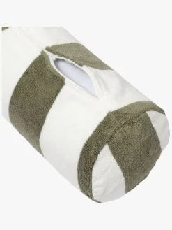 Børn SUNNYLiFE  Oppustelig Strandpude, The Vacay Olive Stripe