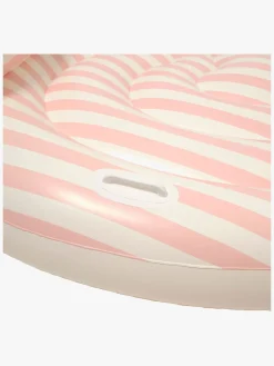 SUNNYLiFE Oppusteligt Dobbelthjerte, Stole My Heart Pink Stripe