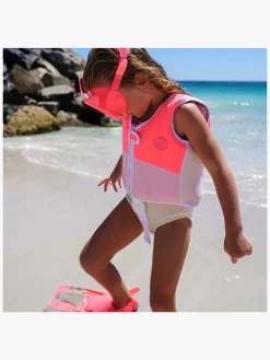 SUNNYLiFE Svømning-Snorkelsæt Barn Small, Melody The Mermaid Pink