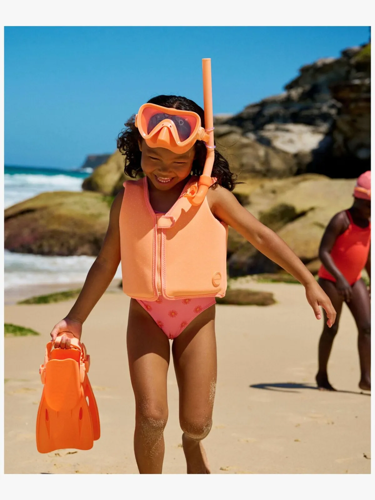 Børn SUNNYLiFE Uv & Strand-Svømmevest, Heart