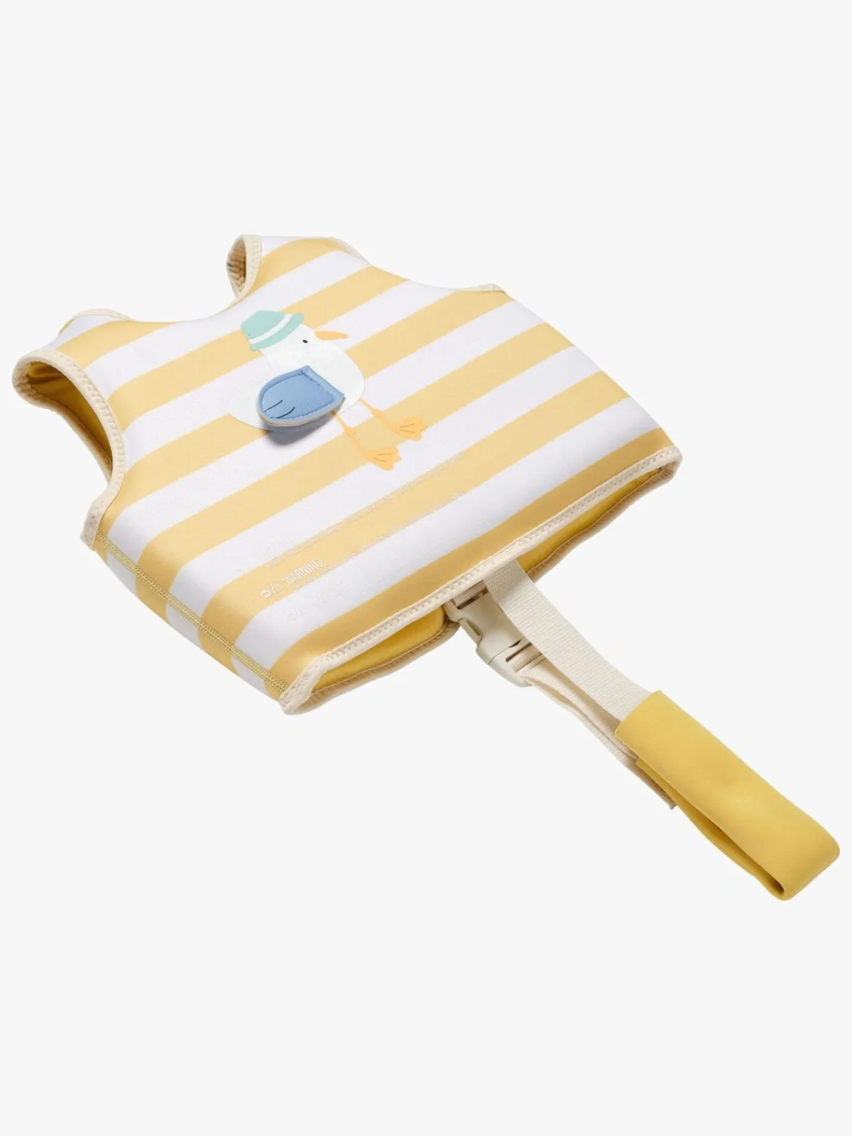 Børn SUNNYLiFE Svømmevest, Sid the Seagull Mustard Stripe