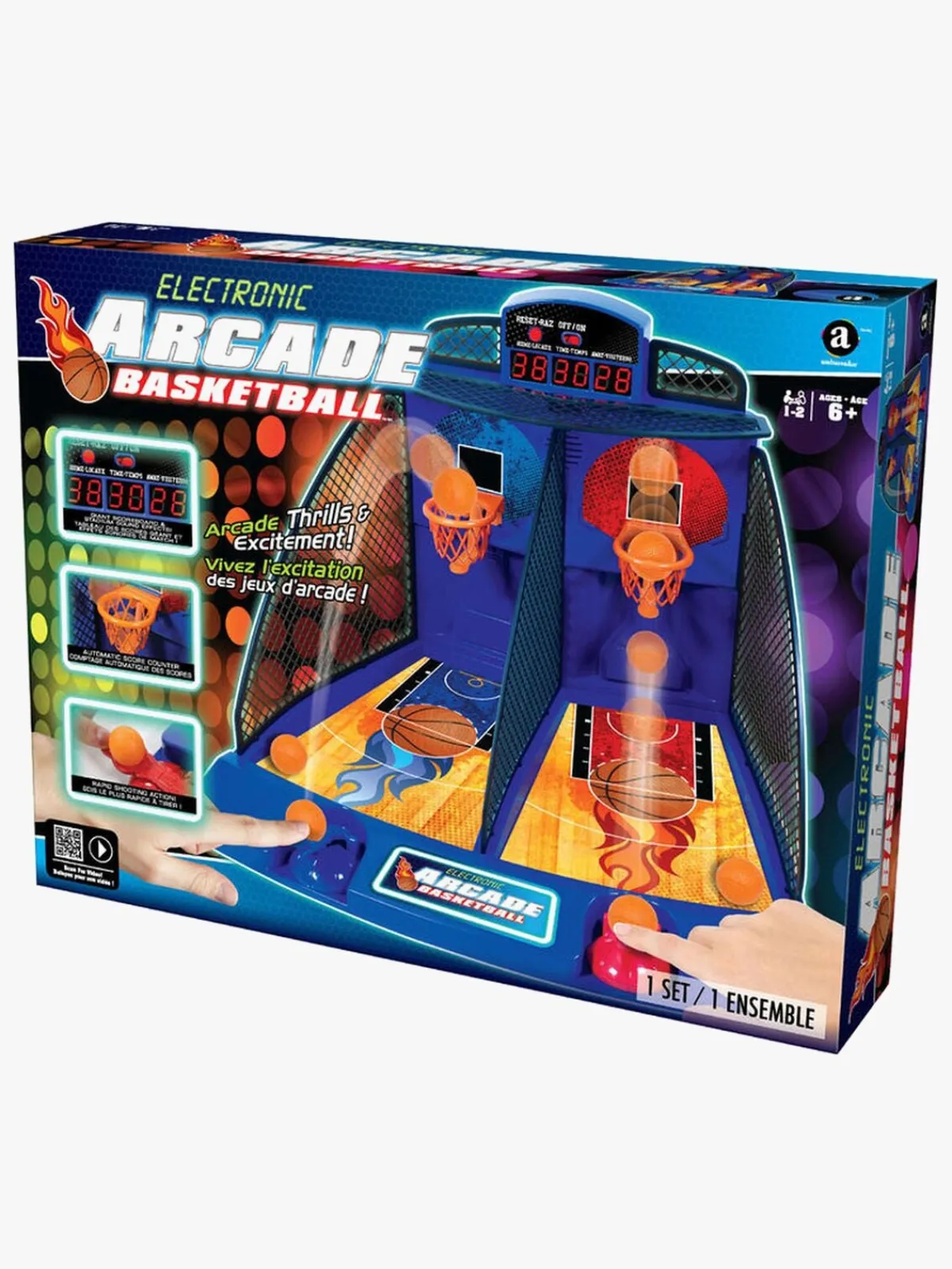 Spil & Puslespil|Suntoy Arcade Basketballspil Blå