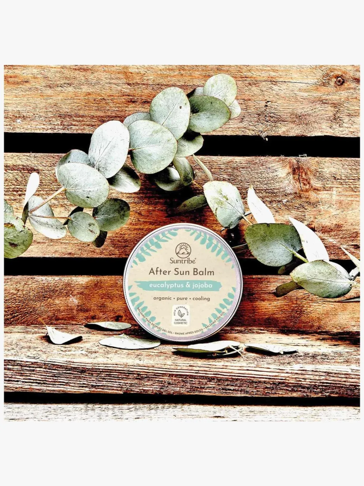 Suntribe Natural After Sun Balm Eucalyptus & Jojoba 100 ml