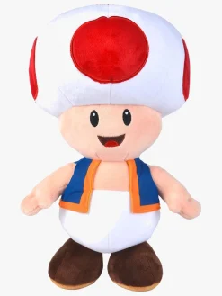 Dukker & Bamser|SimbaToys Super Mario Bamse Toad 40 cm