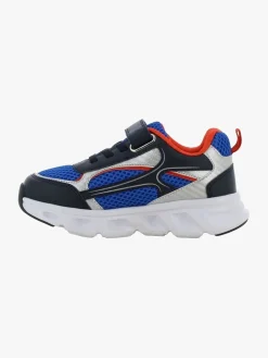 Børn SuperMario Super Mario Blinkende Sneakers, Navy/Cobalt Blue