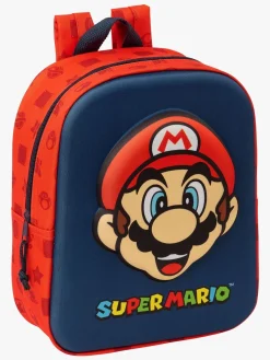 Tasker|SuperMario Super Mario 3D Mini Rygsæk 6L, Lyseblå