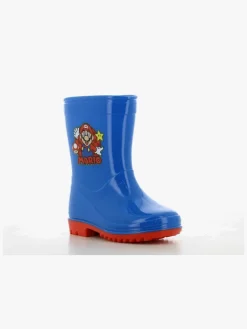 Gummistøvler|SuperMario Super Mario Gummistøvler, Cobalt Blue/Red