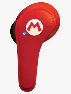 OTLTechnologies Super Mario Høretelefoner In-Ear TWS, Rød