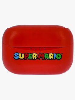 OTLTechnologies Super Mario Høretelefoner In-Ear TWS, Rød