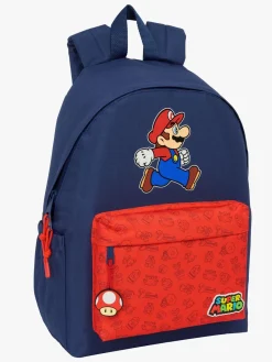 Børn SuperMario Super Mario Rygsæk 17L, Trick Blå/Rød