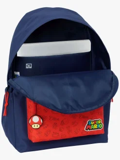 Børn SuperMario Super Mario Rygsæk 17L, Trick Blå/Rød
