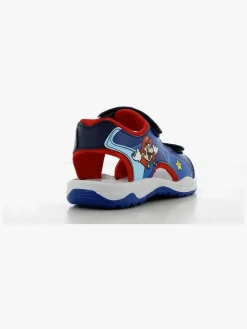 Børn SuperMario Super Mario Sandaler, Navy/Red