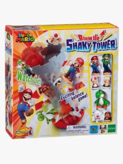 SuperMario Spil & Puslespil-Super Mario Spil Blow Up! Shaky Tower