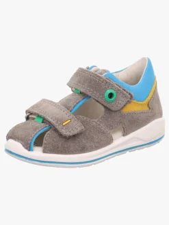 Sandaler & Klipklapper|Superfit Boomerang Sandaler, Grå/Turkis Grå/Blå
