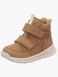 Børn Superfit Breeze Mid GTX Sneakers, Brown/Light Green