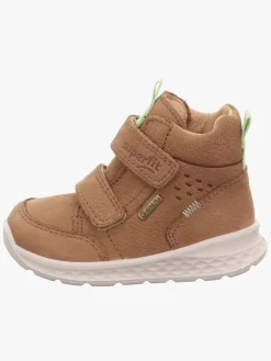 Børn Superfit Breeze Mid GTX Sneakers, Brown/Light Green