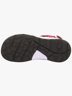 Sandaler & Klipklapper|Superfit Criss Cross Sandaler, Rød/Grøn Rød/Grøn