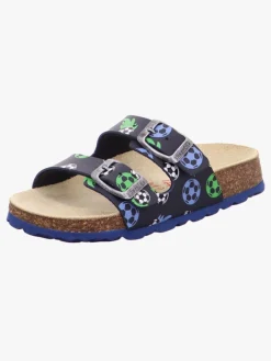 Hjemmesko|Superfit Fussbett Sandaler, Blue Blå