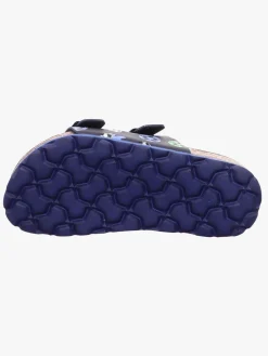 Hjemmesko|Superfit Fussbett Sandaler, Blue Blå