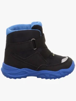 Støvler & Vinterstøvler|Superfit Glacier GTX Vinterstøvler, Black/Blue Sort/Blå