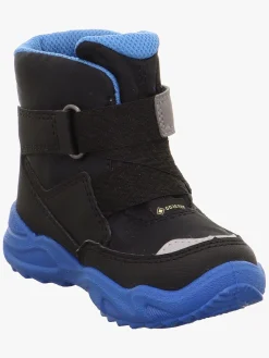Støvler & Vinterstøvler|Superfit Glacier GTX Vinterstøvler, Black/Blue Sort/Blå