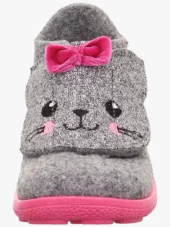 Børn Superfit Happy Octi Indesko, Grey/Pink