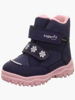 Børn Superfit Husky1 Vinterstøvler, Blue/Pink