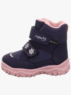 Børn Superfit Husky1 Vinterstøvler, Blue/Pink