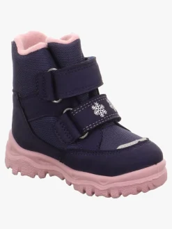 Børn Superfit Husky1 Vinterstøvler, Blue/Pink