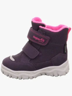 Børn Superfit Husky1 Vinterstøvler, Dark Purple/Pink