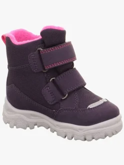 Børn Superfit Husky1 Vinterstøvler, Dark Purple/Pink