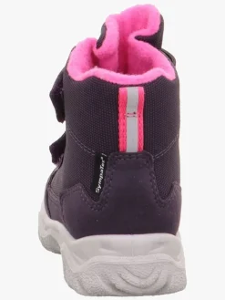 Børn Superfit Husky1 Vinterstøvler, Dark Purple/Pink
