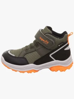 Børn Superfit Jupiter Mid GTX Sneakers, Green/Orange