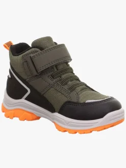 Børn Superfit Jupiter Mid GTX Sneakers, Green/Orange