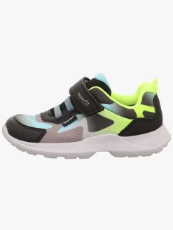 Børn Superfit Rush WP Sneakers, Grey/Yellow