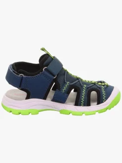 Sandaler & Klipklapper|Superfit Tornado Light Sandaler, Blå/Grøn